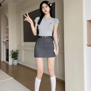 여성용 섹시한 짧은 치마