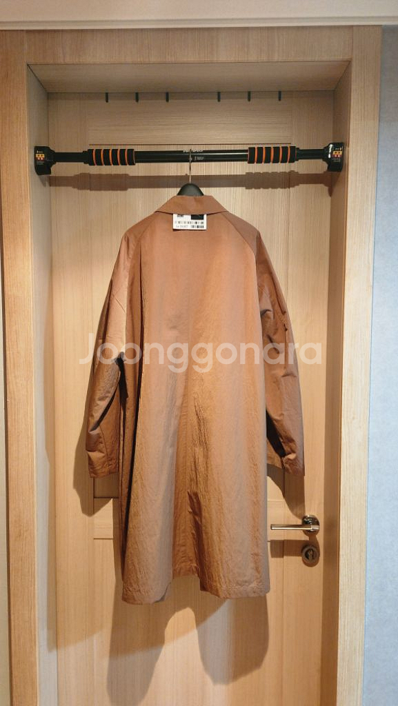 (새상품)TNGT 시그널 오버핏 트렌치싱글 자켓 M--1