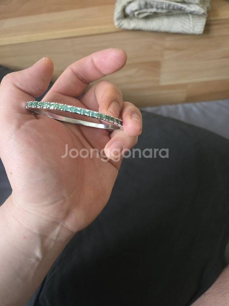 스와로브스키 뱅글 팔찌 25년 4월구매--2