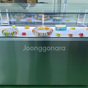 카페용 BKC 마카롱 샌드위치 냉장 쇼케이스 앞1단뒤2
