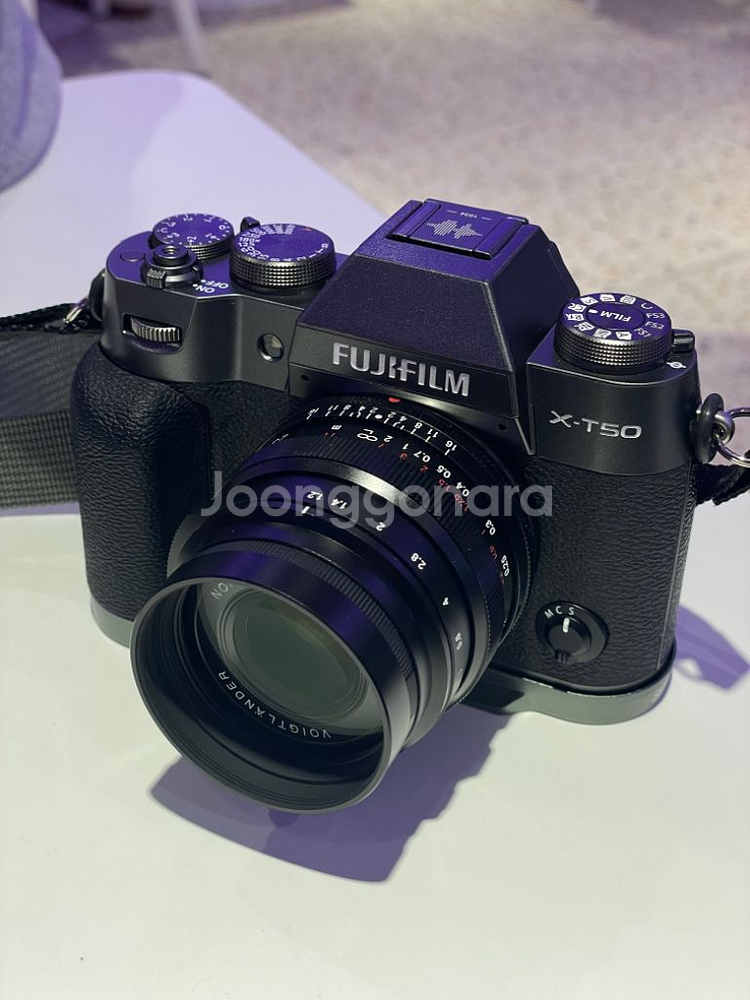 후지필름 x-t50 차콜실버, 보이그랜더 녹턴 23.2--1