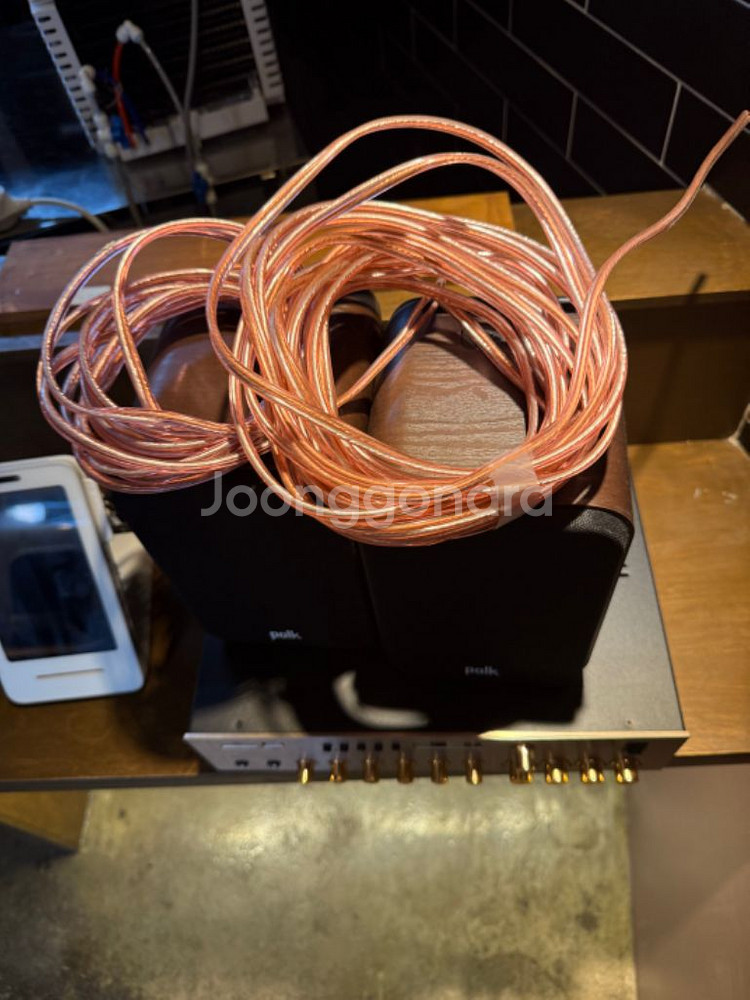 Polk Audio ES10 스피커+epa mk-120--2