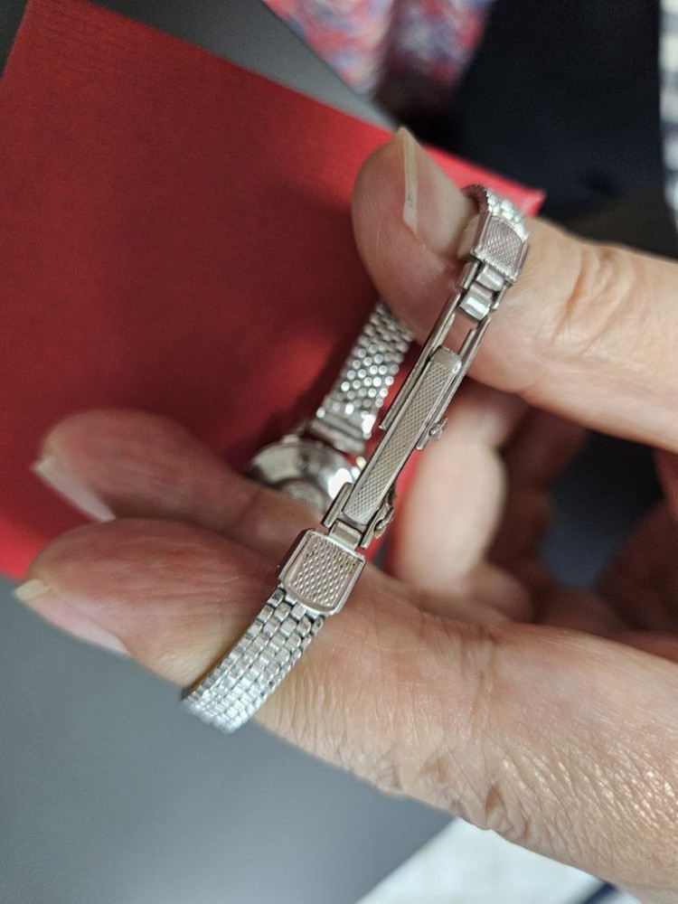 빈티지 에니카 여성용 수동태엽식 메탈 시계/SWISS--5