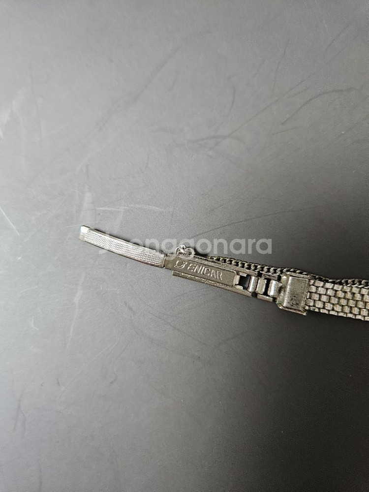 빈티지 에니카 여성용 수동태엽식 메탈 시계/SWISS--3