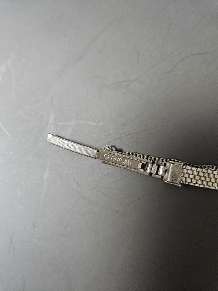 빈티지 에니카 여성용 수동태엽식 메탈 시계/SWISS--3