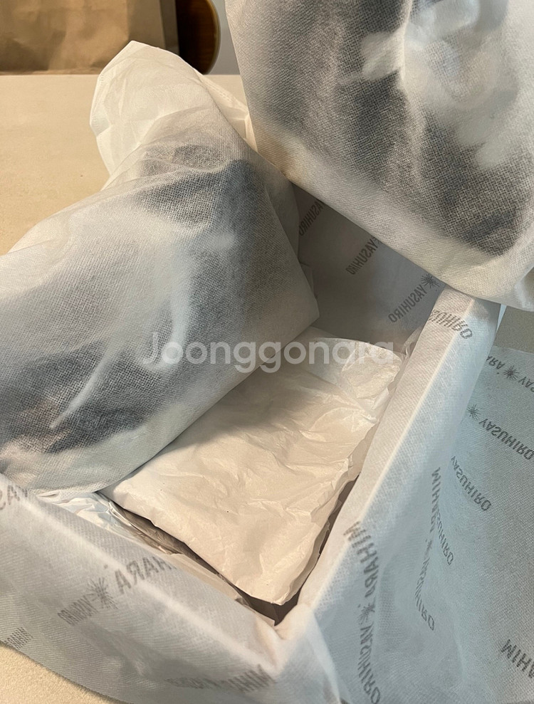 메종 미하라 야스히로 프레디 OG 솔 캔버스 하이탑--3