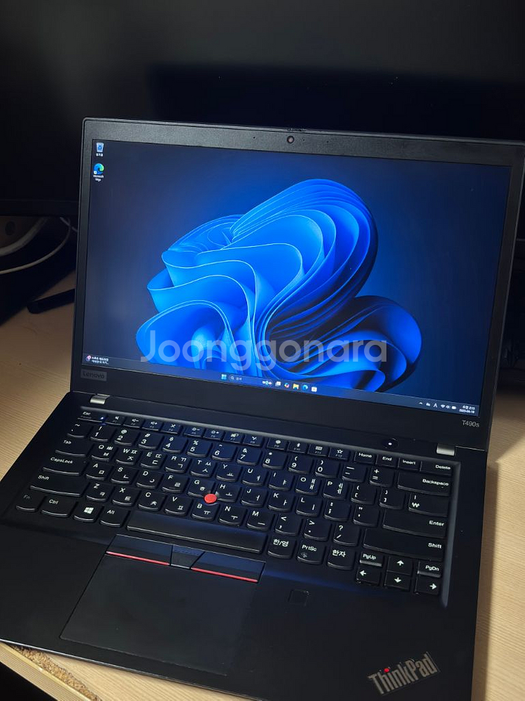 thinkpad t490s 판매합니다 i5 16gb--0