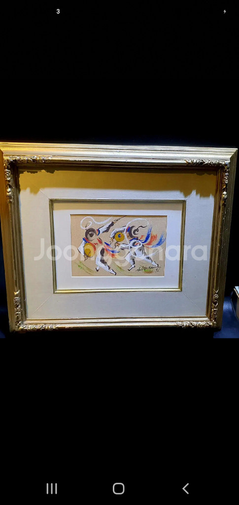 김영자화백 그림 액자--1