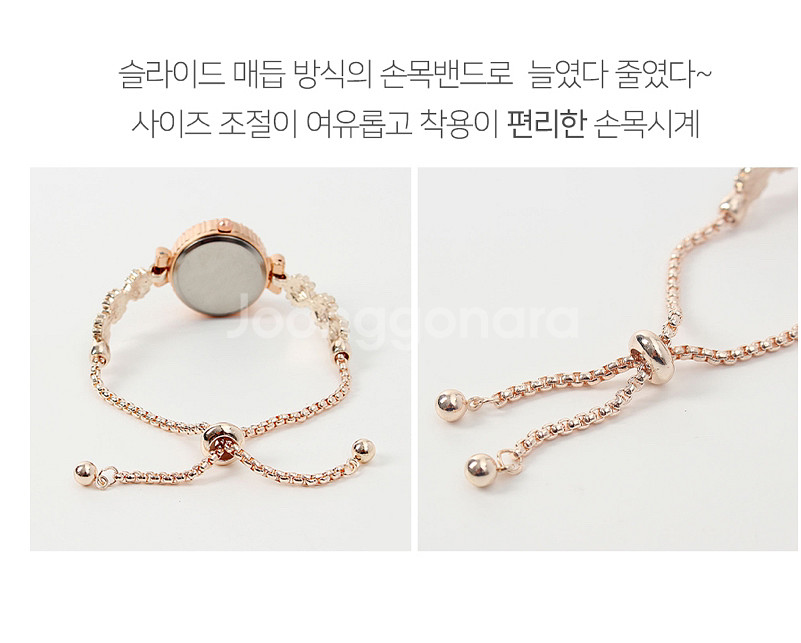 그린 안젤라 슬라이드 여성 손목시계--3