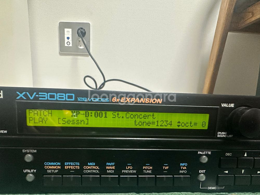 Roland SR-JV80 오케스트라, 세션보드--3