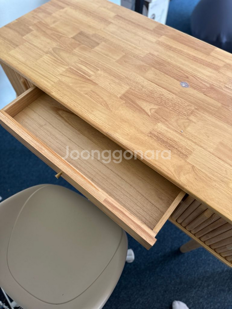 원목 화장대 책상 고급테스크--1