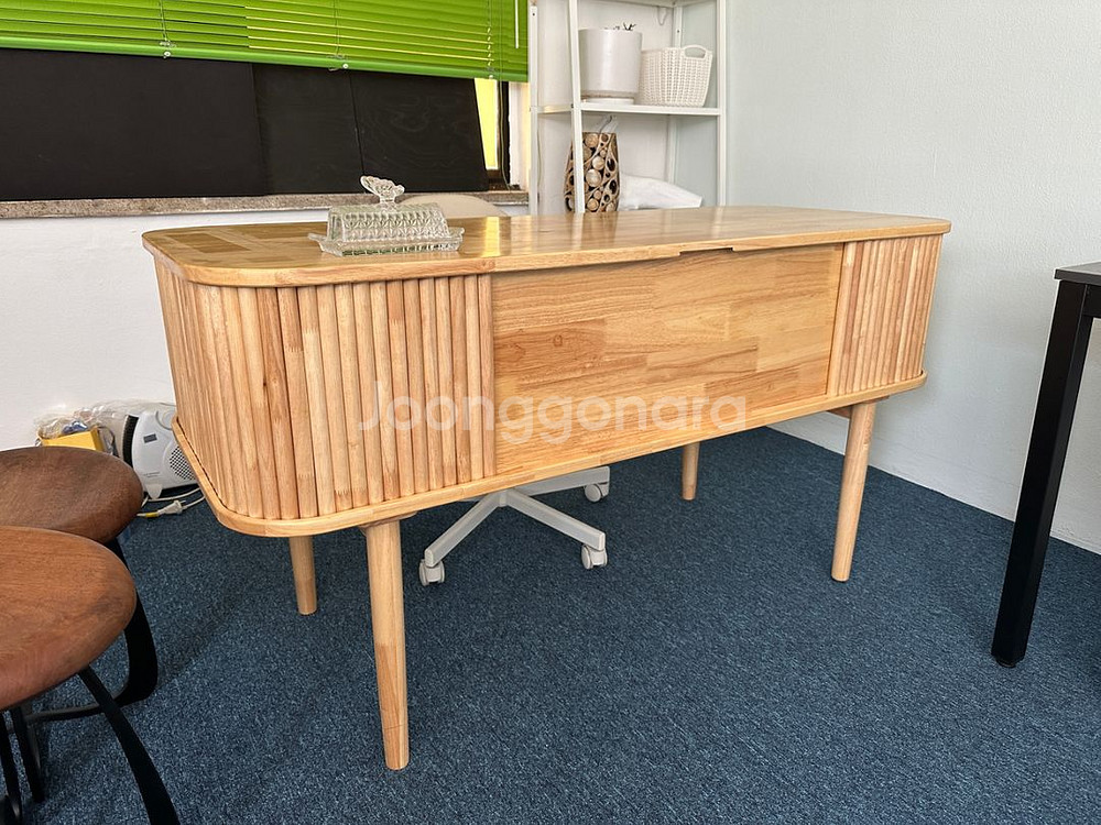 원목 화장대 책상 고급테스크--4