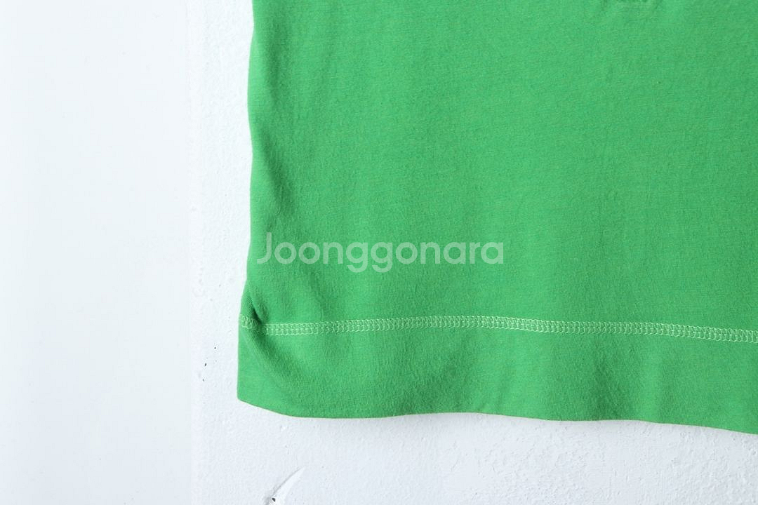 W(XS-M) 아베크롬비 반팔 티셔츠 연그린 브이넥--3