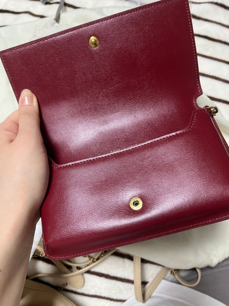 생로랑 폰케이스 월렛 미니 체인백 클러치woc--1