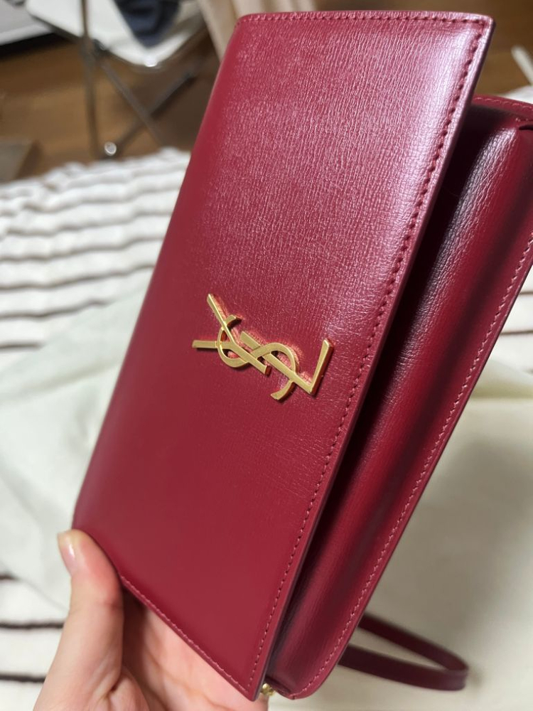 생로랑 폰케이스 월렛 미니 체인백 클러치woc--2