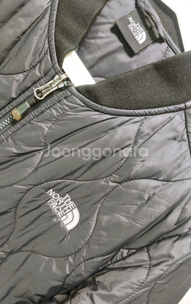 [XL] 노스페이스 경량 춘추 패딩점퍼 블랙521--2