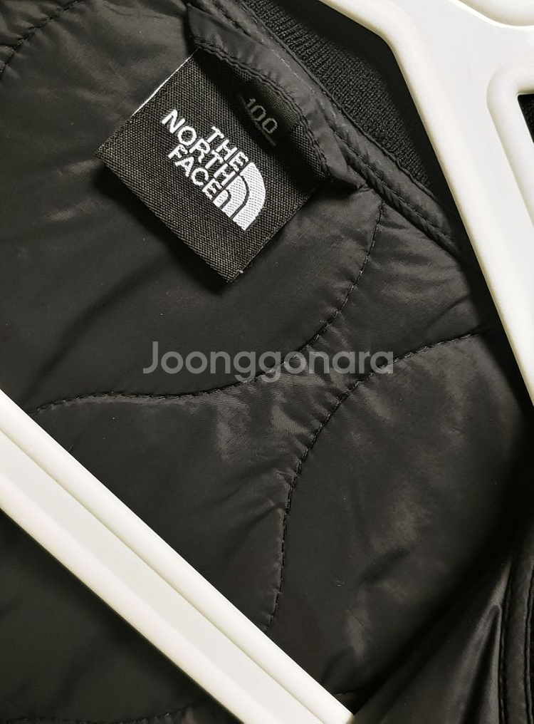 [XL] 노스페이스 경량 춘추 패딩점퍼 블랙521--3