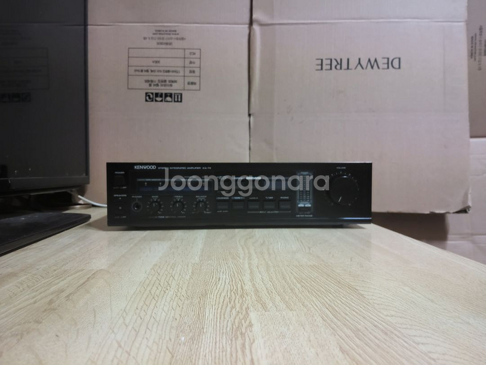 켄우드 KENOOD 인티앰프 KA 74 (오디오 스피커--0