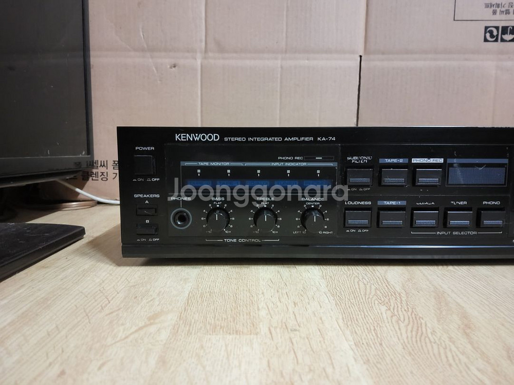 켄우드 KENOOD 인티앰프 KA 74 (오디오 스피커--1
