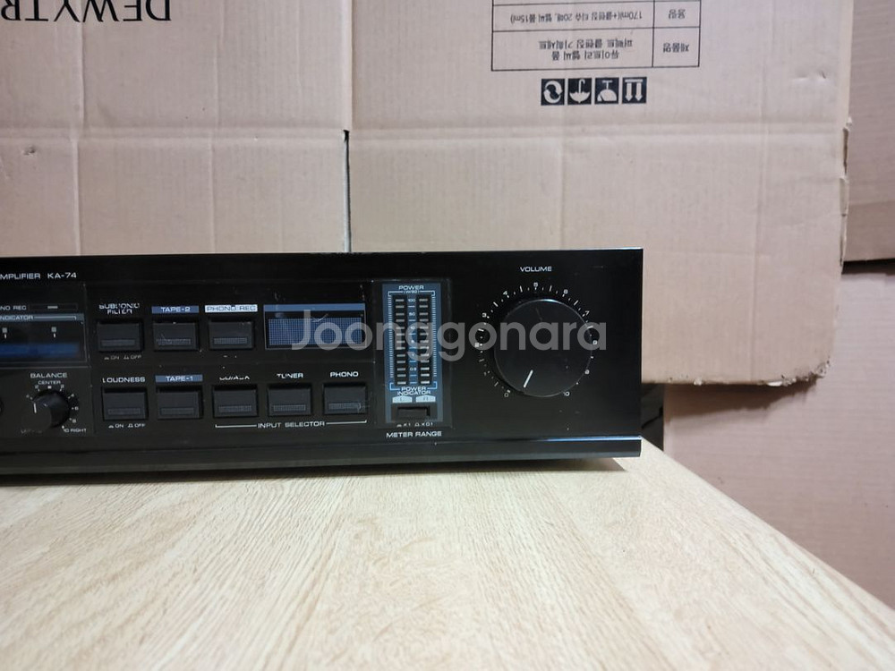 켄우드 KENOOD 인티앰프 KA 74 (오디오 스피커--2