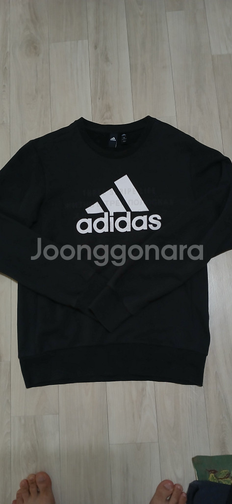 남성의류 라꼬스테 맨투맨 긴팔티 +아디다스 2장 일괄이--1