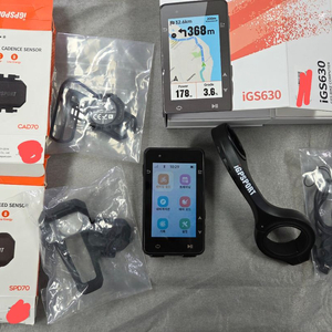 IGSPORT IGS 630 속도계 센서 마운트