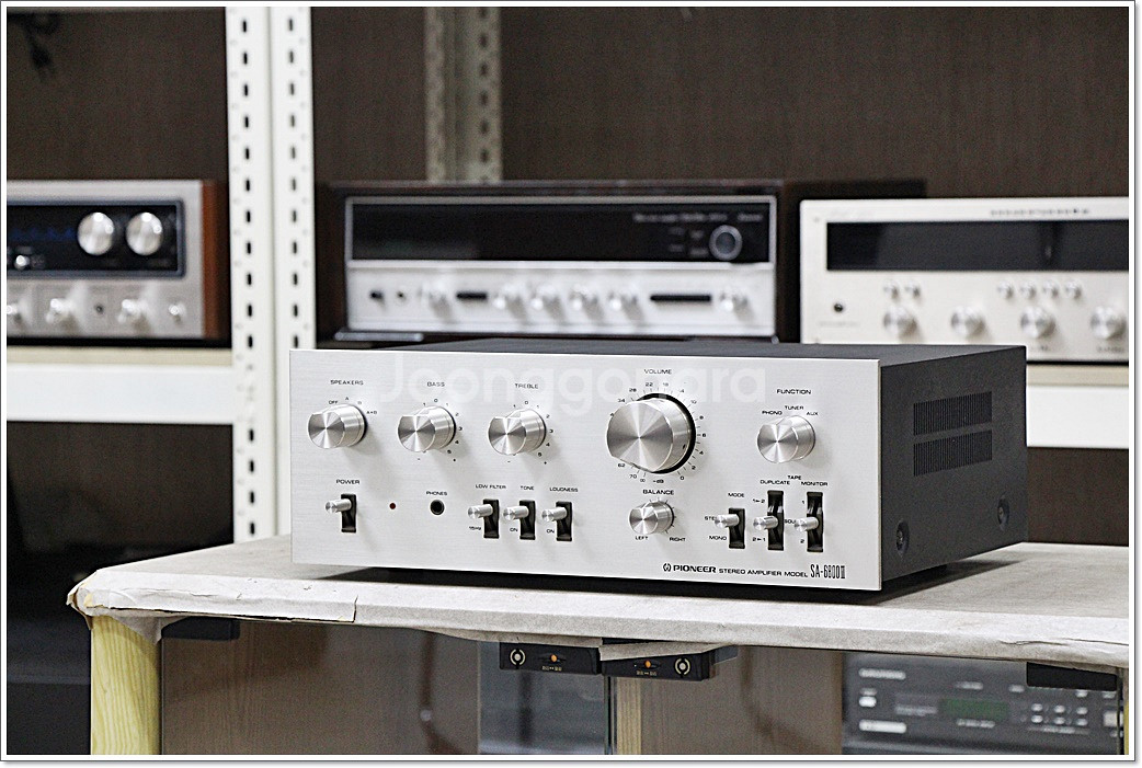 파이오니아 A급 아날로그 인티앰프 SA-6800 MK2--1