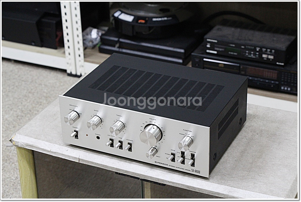 파이오니아 A급 아날로그 인티앰프 SA-6800 MK2--5