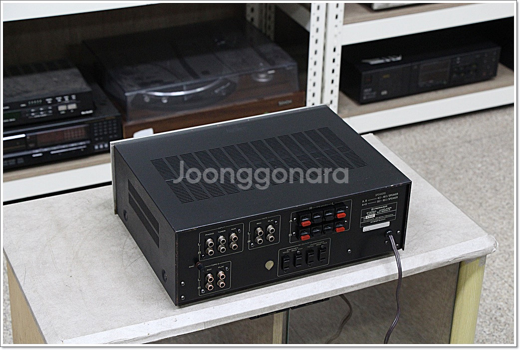 파이오니아 A급 아날로그 인티앰프 SA-6800 MK2--6