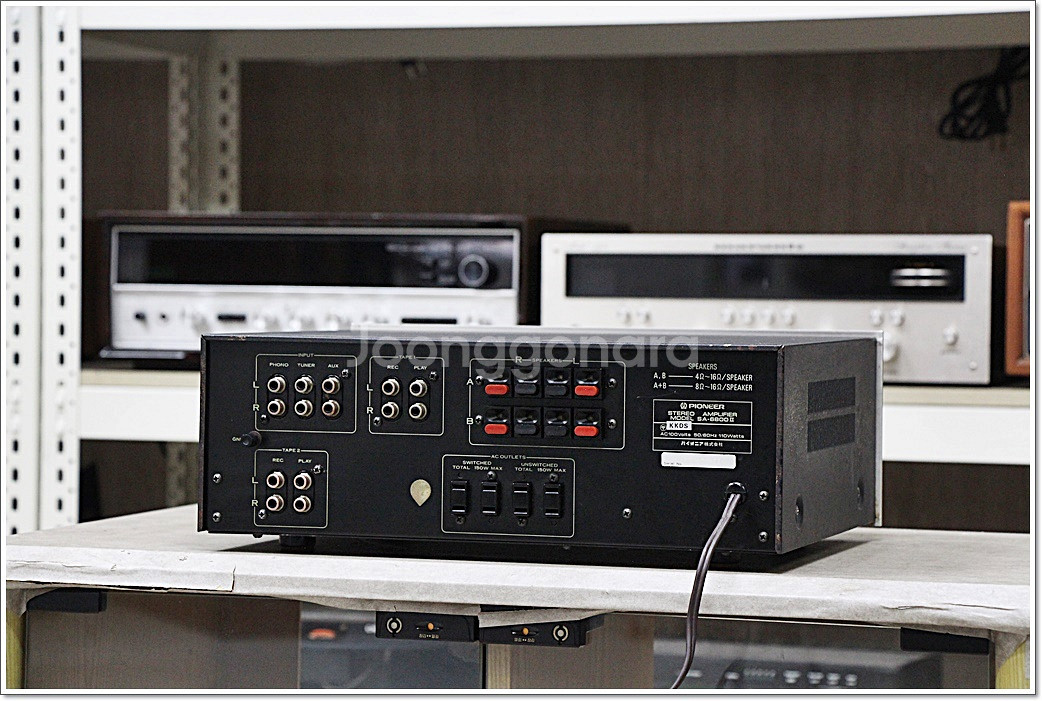 파이오니아 A급 아날로그 인티앰프 SA-6800 MK2--7