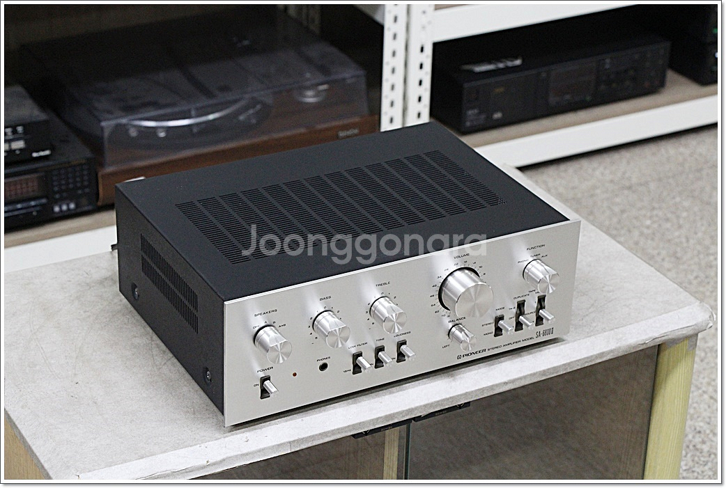 파이오니아 A급 아날로그 인티앰프 SA-6800 MK2--4