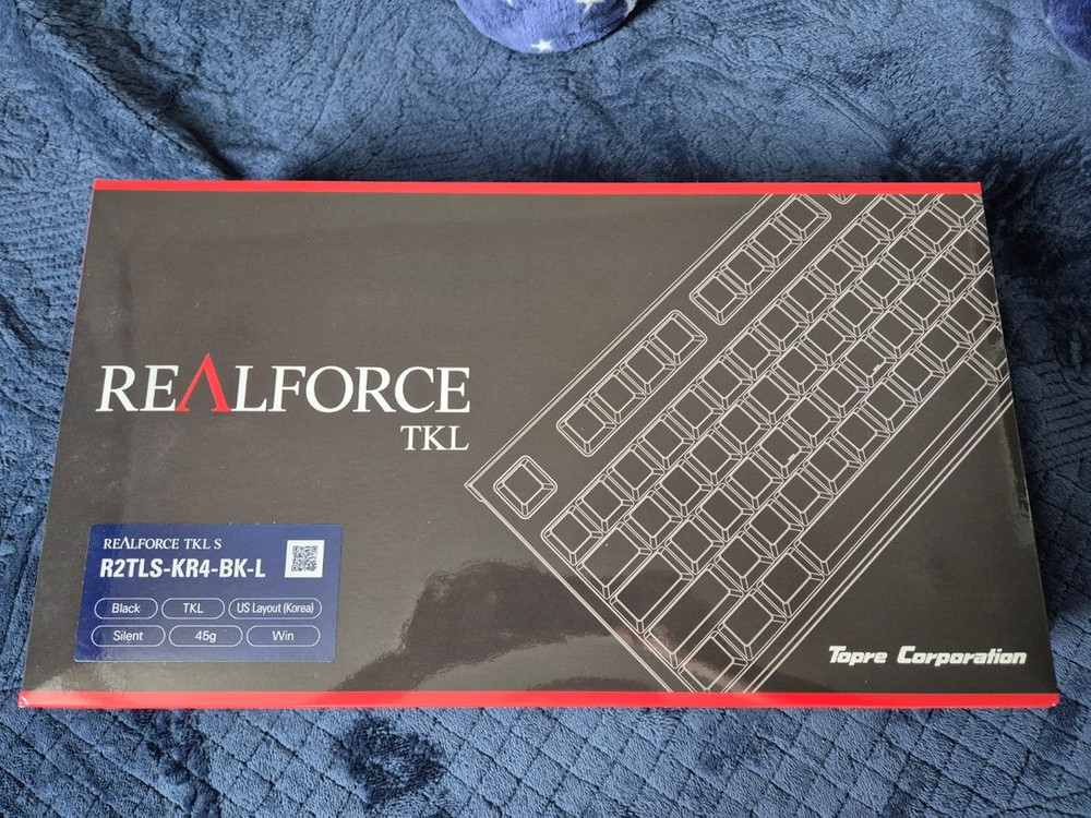 리얼포스 R2 TKL 45G 균등 한글자판 팝니다 이미지