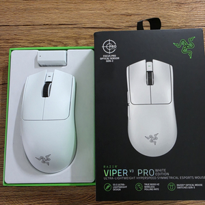 바이퍼 v3 pro 화이트 바브삼 10일 사용 판매합니
