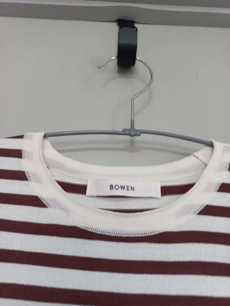 (S)BOWEN 반팔 니트티 이미지