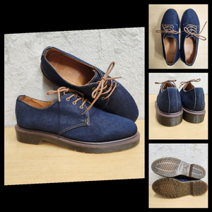 정품 닥터마틴 남성 데님 캐주얼화 워커 UK6