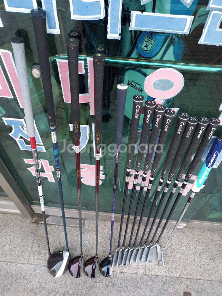 드라이버(샤프트2개): 테일러메이드 M4 10.5도 S--9