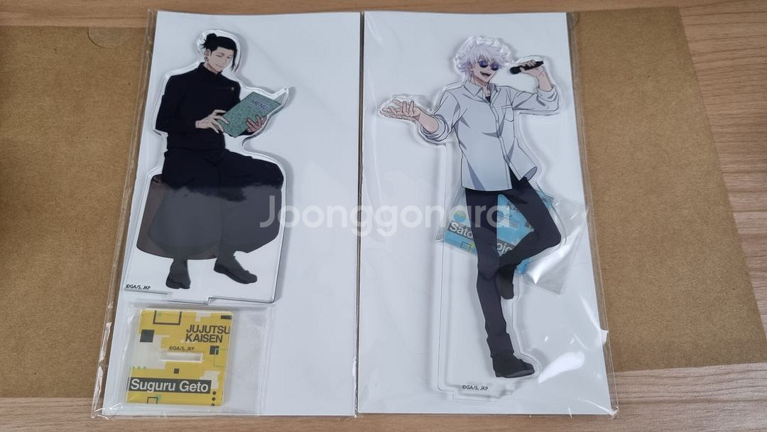 주술회전 게토 고죠 마네키네코 콜라보 아크릴--0