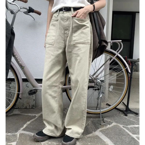 베리유 워싱포켓 팬츠 카키베이지 m