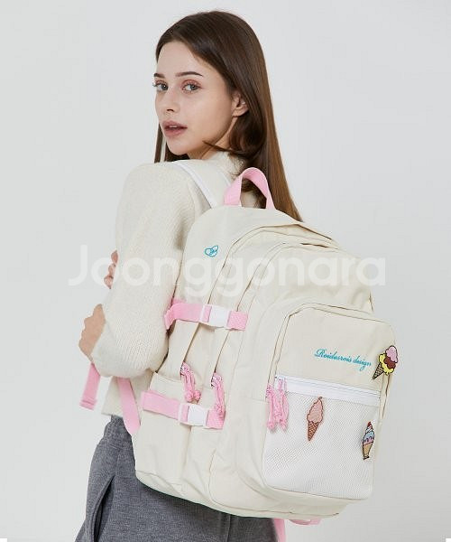 로아드로아 오웁스 백팩 아이스크림 에디션 파스텔톤 컬러--1