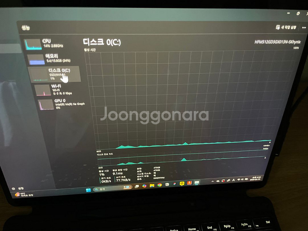 서피스 프로8 i7 , 16gb ,512gb--4