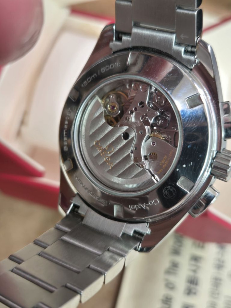 오메가 구형 아쿠아테라 크로노 이미지