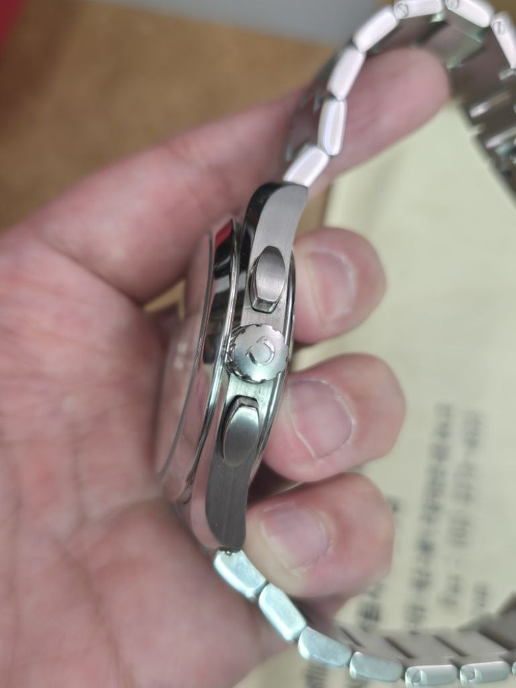 오메가 구형 아쿠아테라 크로노 이미지