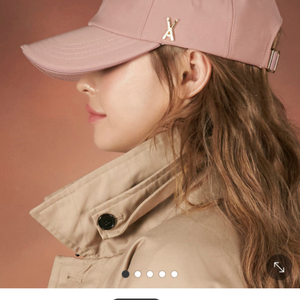 오버핏 캡 모자 바잘 스터드 로고 볼캡