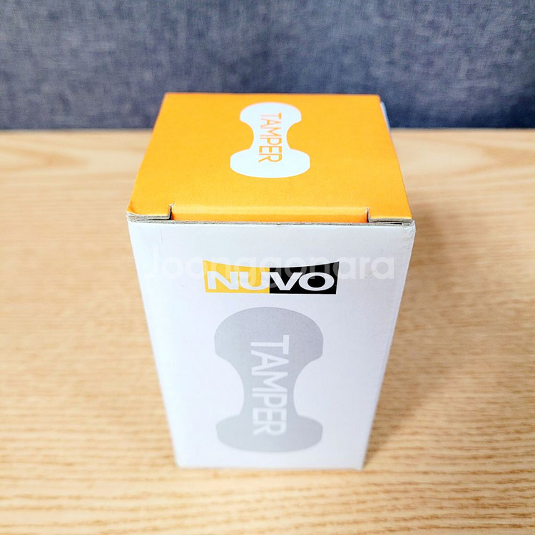 커피 원목 우드 템퍼 탬퍼 체리 무늬 58mm--3