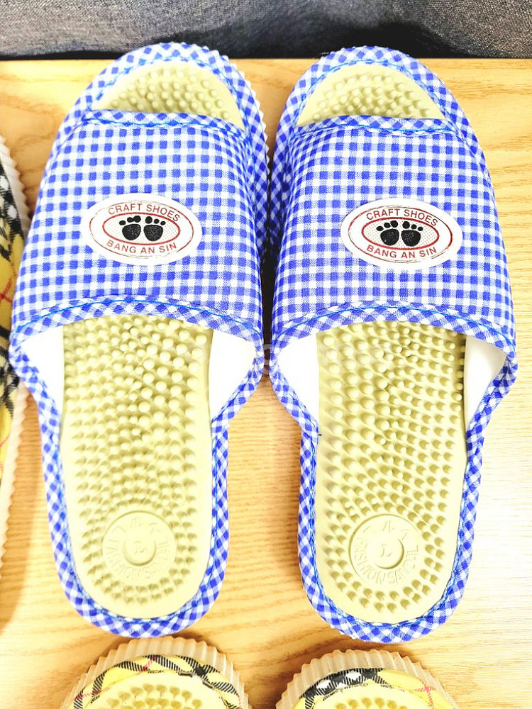 건강 지압 슬리퍼 거실화 층간소음 실내화 총4세트--6