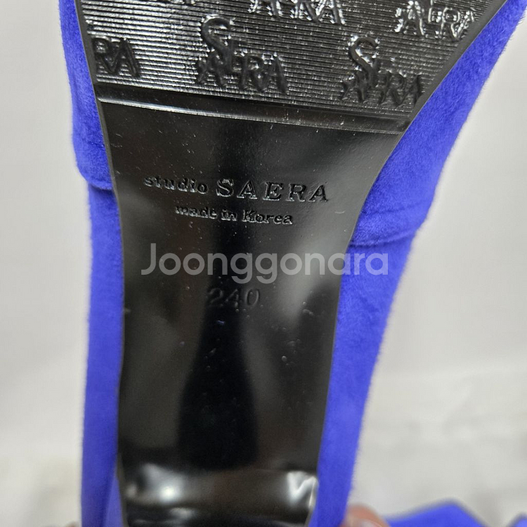 새제품) 세라 힐 여성 힐 240mm--8