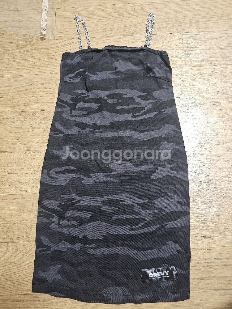 bj방송 클럽 섹시한 원피스 호피 체인끈--0