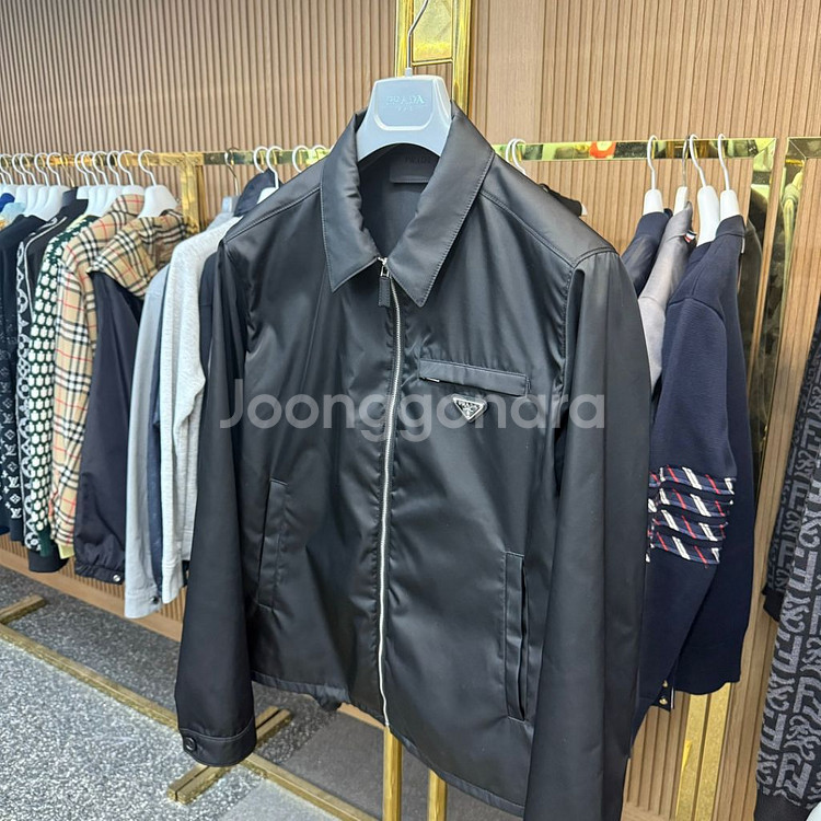 [50사이즈]프라다 리나일론 셔츠 자켓 SGB684--1
