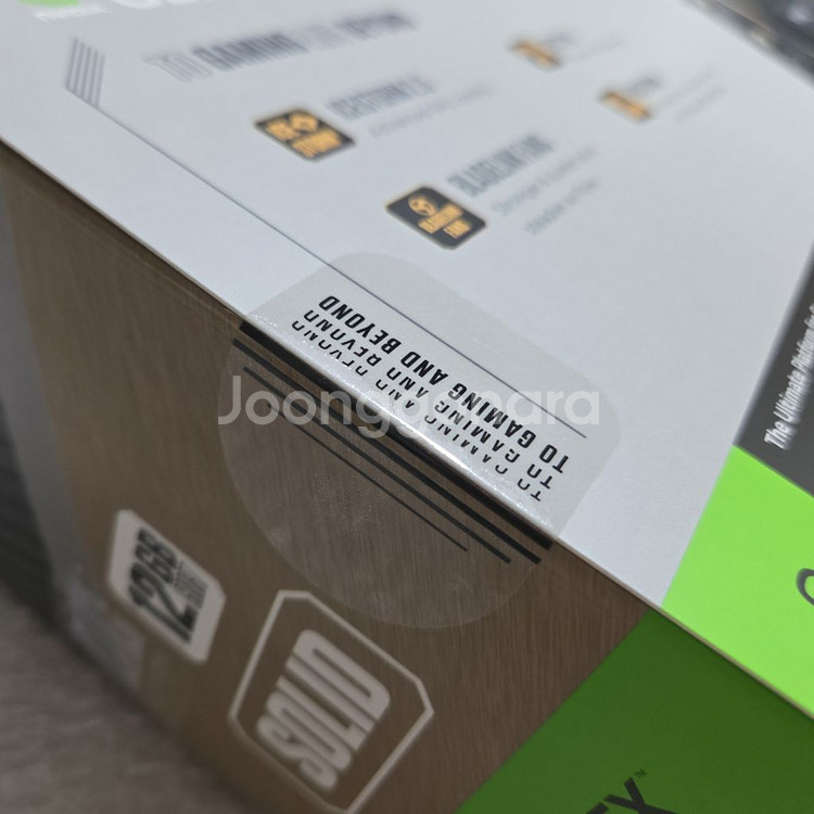 RTX 5070 미개봉 새제품--3