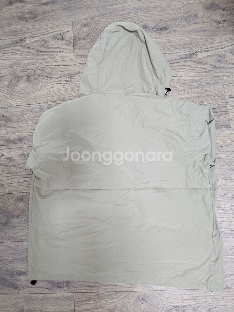 2WAY 어센틱 후드 윈드브레이커 자켓_베이지--2
